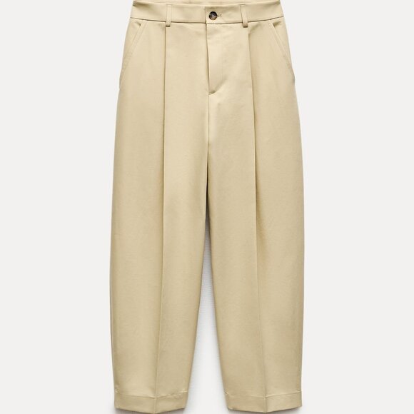 ZARA WOMAN SS24 ZW Collection balloon trousers REF:2605/386 NWT XS - Picture 3 of 7